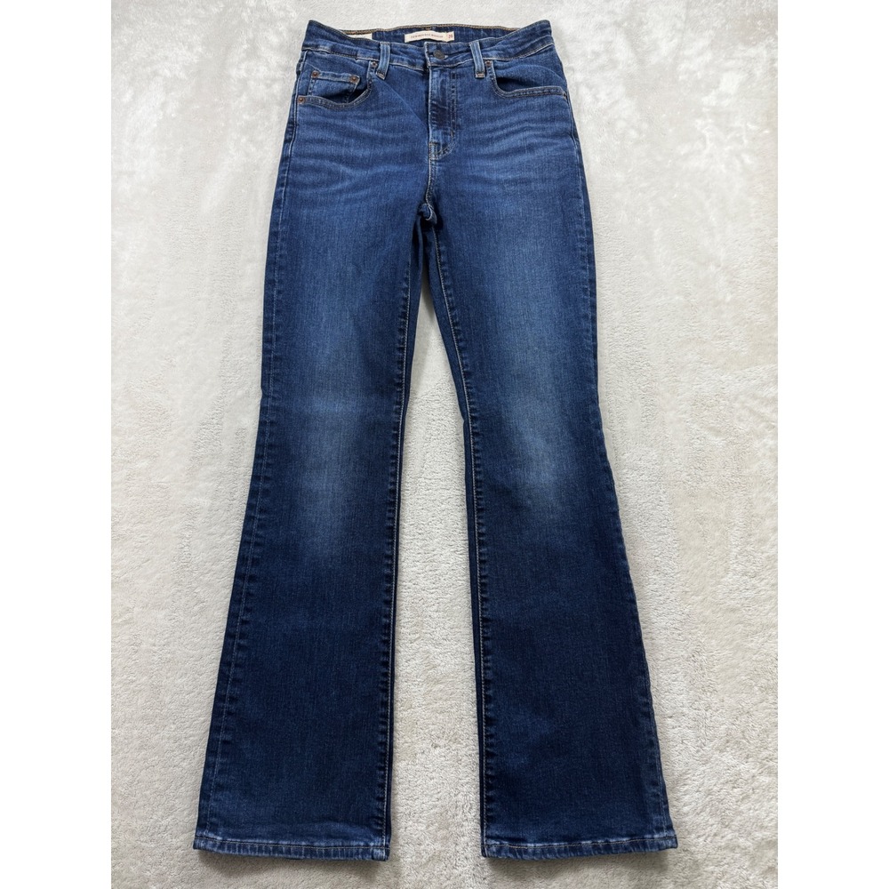 Levi's Womens 725 High Rise Bootcut Blue Jeans 26 Meas: 25x29.5